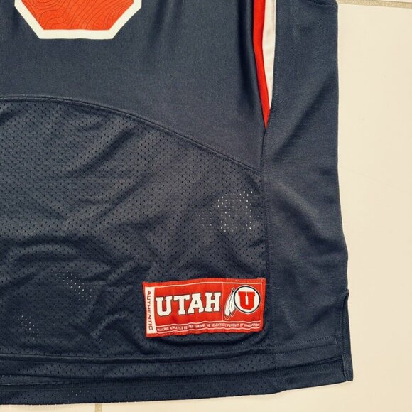 Utah Utes Authentic Heat Gear Under Armour  Blackout Jersey #15 Sz M - Picture 4 of 10